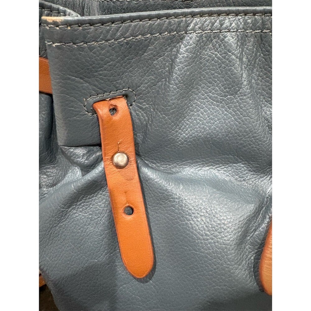 Kelsi Dagger Brooklyn Womens Small Backpack Dark Gray Green Drawstring 9x9 - Picture 2 of 10